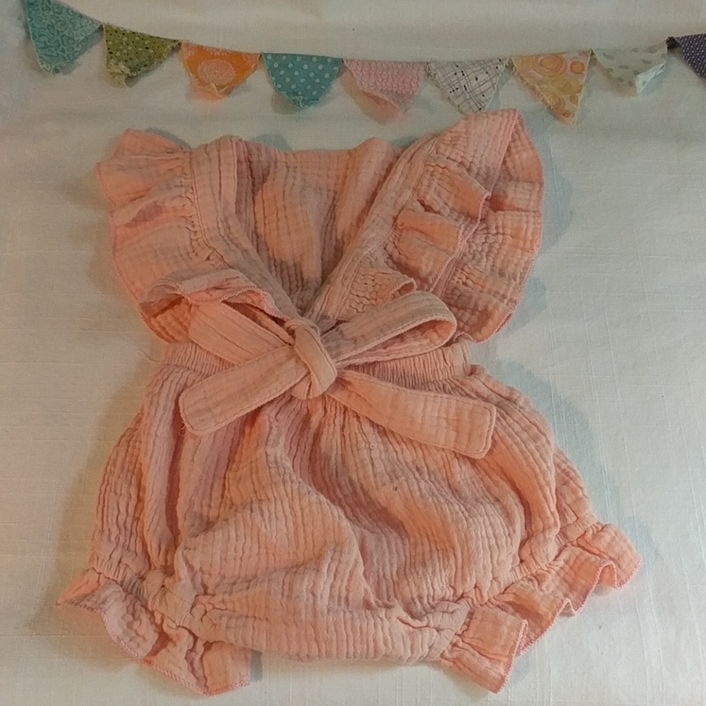 🍑 peach romper 🍑